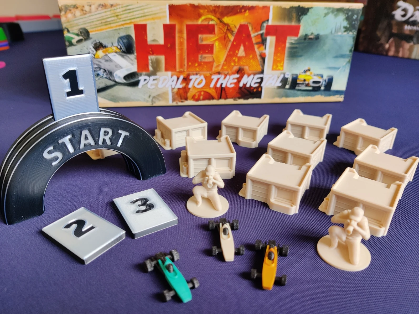 Custom Heat board game upgrades